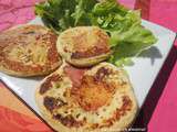 Pancakes jambon et fromage