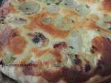 Quiche aux poireaux et saumon