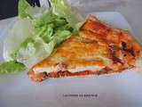 Quiche courgettes et tomates