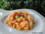 Riz poivrons et chorizo