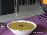 Soupe de lentilles corail