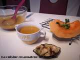 Soupe de potiron carottes