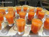 Soupe froide de carottes