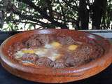 Tajine de kefta aux oeufs