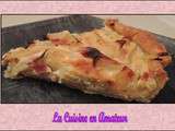 Tarte à l'oignon et lardons