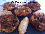 Tatin d'oignons confits