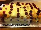 Tiramisu aux framboises