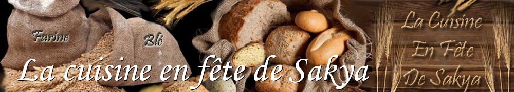 Recettes de La cuisine en fête de Sakya