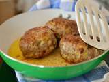 Boulettes de poulet au parmesan