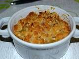 Crumble pommes/noisettes