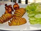 Pommes de terre Hasselback