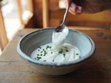 Sauce crème fraîche ciboulette