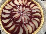 Tarte poires et chocolat