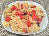 Farfalle aux tomates fraîches