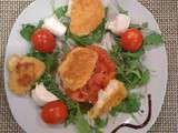 Tartare de tomates et son duo de mozzarella