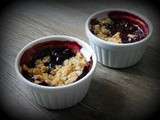 Crumble Framboises & Chocolat