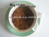 Mug cookie sans oeuf