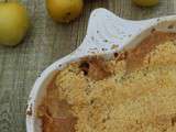 Crumble aux prunes