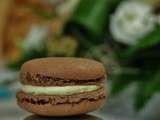 Macarons Menthe Chocolat