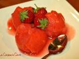 Sorbet Fraises