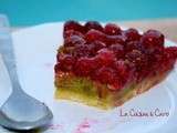 Tarte Pistaches Framboises