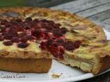 Tarte Rhubarbe Framboises