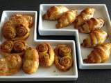 Apéro : Roul-rouls et minis croissants