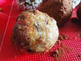 Boulettes énergétiques aux fruits secs et chocolat #perds pas la boule