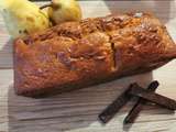 Cake poire et chocolat, sans gluten