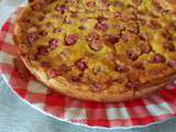 Clafoutis aux Cerises et au lait de Coco, sans lactose