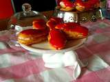 Mini éclairs à la fraise