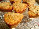 Muffins de flocons d'avoine aux pommes