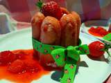 Petites Charlottes aux fraises