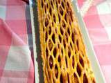 Tarte aux mirabelles en cage