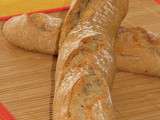 1ères baguettes au levain