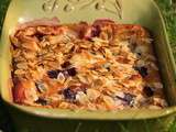 Clafouti aux prunes rouges