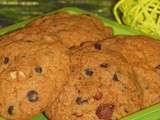 Cookies aux noisettes et pépites de chocolat