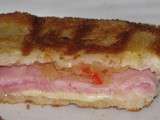 Croque-monsieur aux saveurs antillaises