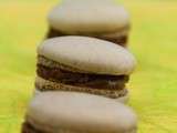 Macarons à la ganache chocolat au lait/spéculoos