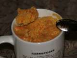 Mug carrot cake