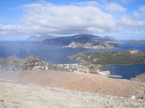 Points de vue depuis le sommet de Vulcano - Sicile, Octobre 2017