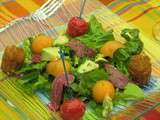 Salade aux saveurs des vacances