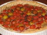 Tarte jambon/tomate