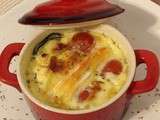 Clafoutis de tomates cerises au marcellin