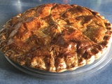 Galette bicolore chocolat blanc et framboise