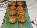 Mini cake tomate, origan et Saint Nectaire