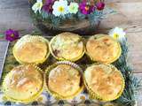 Muffins aux lardons et reblochon