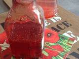 Sirop de fraises maison