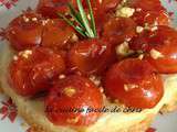 Tatin de tomates cerises