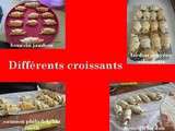 Croissants pour l'apéro ou plateau télé